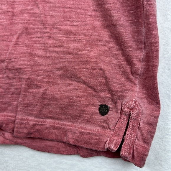 Rock & Republic Men’s Casual Short Sleeve Top Red Size Large - Picture 5 of 9